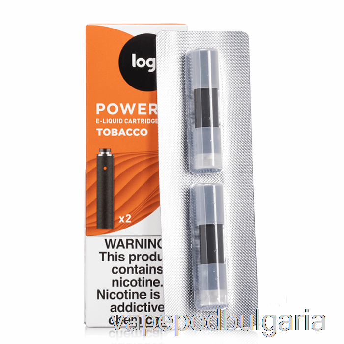 Vape 10000 Дръпки Logic Power Refill Cartridges Tobacco